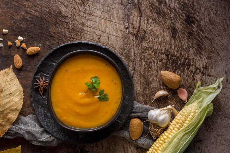 Крем-суп з&nbsp;гарбуза