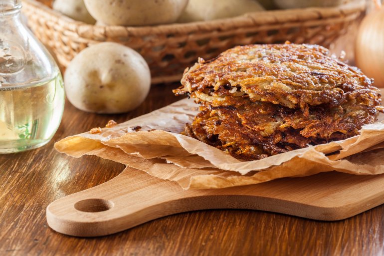 Оладки хашбраун