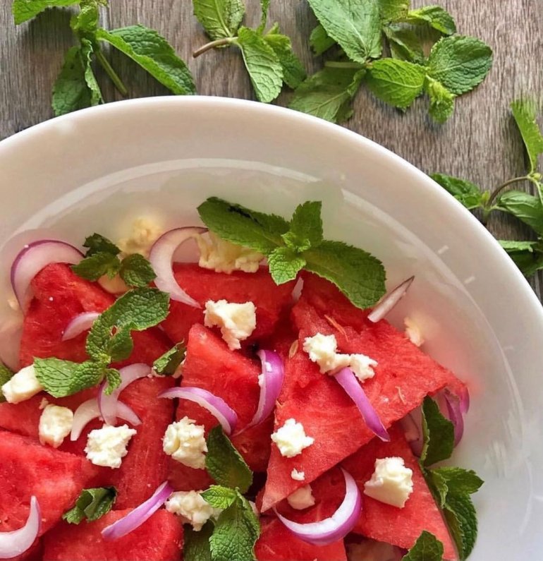 Кавун з&nbsp;фетою&nbsp;/ ©&nbsp;Іnstagram.com/elena_ermolenko__