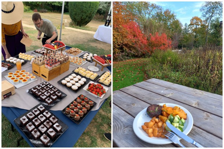 Обед на&nbsp;открытом воздухе. Внутренний двор Оксфордского университета