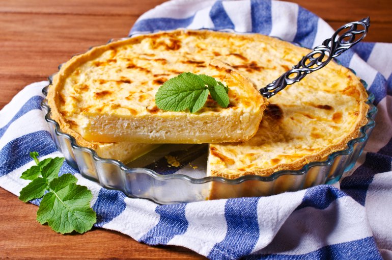 Пиріг з&nbsp;сиром та&nbsp;кабачками