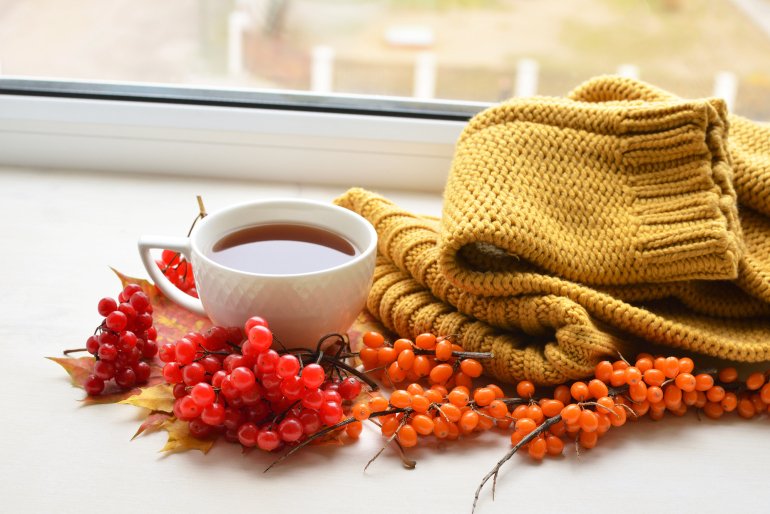 Калиновая-облепиховая настойка