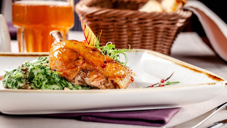 Запечена курка