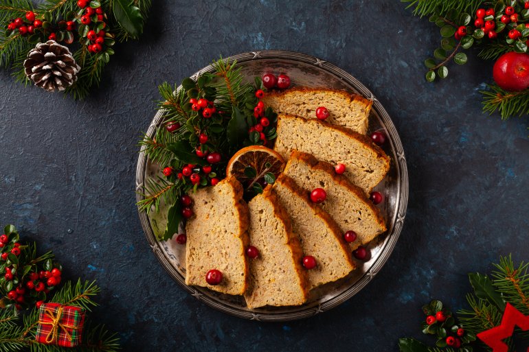 Різдвяний пивний кекс