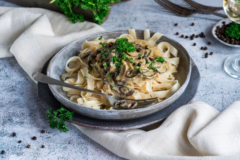 Паста і вершковий сир просто створені одне для одного